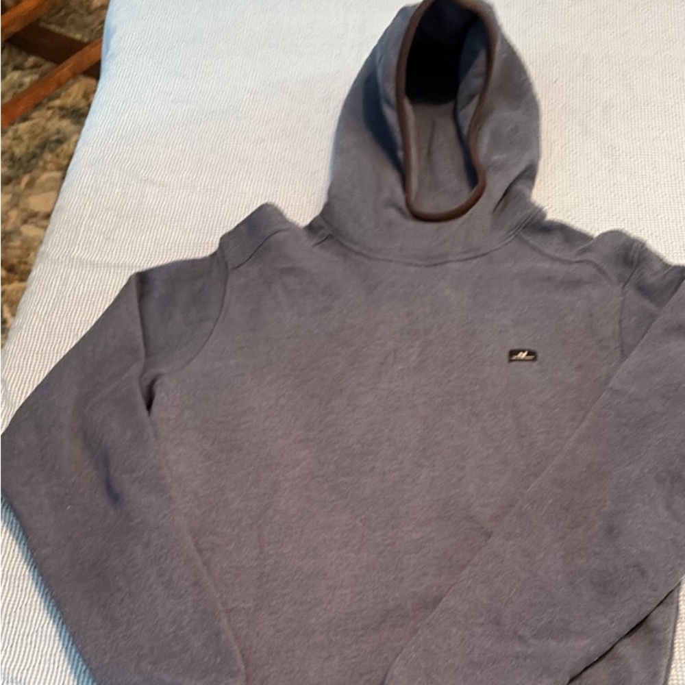 Men's Lightweight Hoodie Jacket in Slate Blue